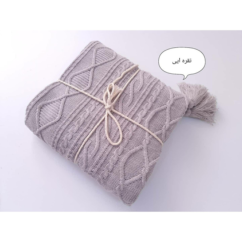 شال مبل دیانا نقره ای