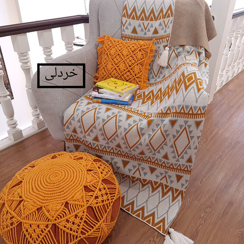 شال مبل طرح چاوچاو نخ ترک