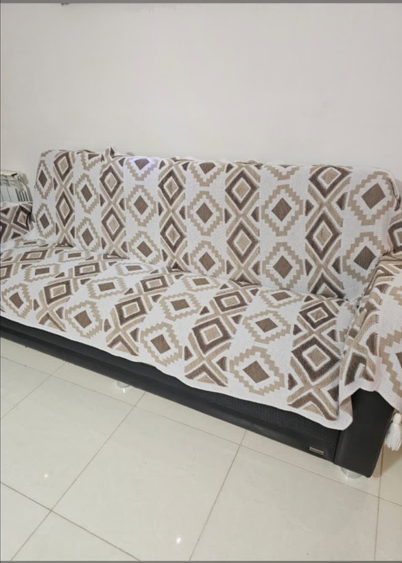 شال مبل پانچ ۳متری شکلاتی