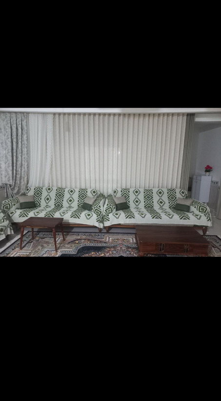 شال مبل پانچ ۳ متری نخ آکریلیک ترک درجه ۱